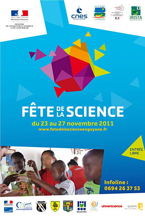Affiche Fête de la Science 2011 en Guyane Affiche Fête de la Science 2011 en Guyane