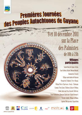 Journées des Peuples Autochtones de Guyane - Affiche Journées des Peuples Autochtones de Guyane - Affiche