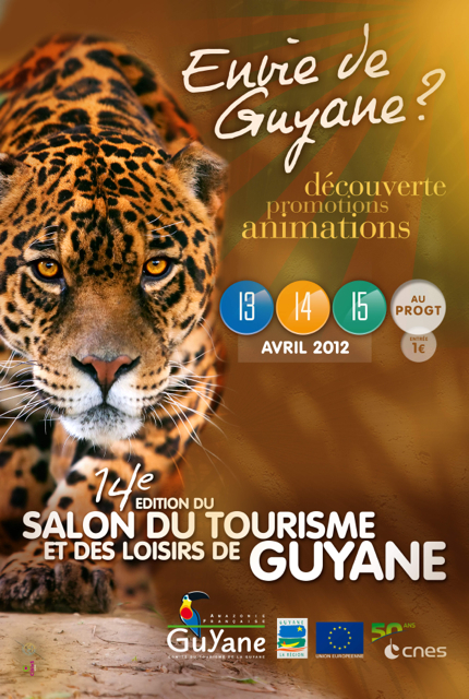 Affiche salon du tourisme 2012