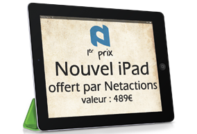 iPad offert par Netactions iPad offert par Netactions