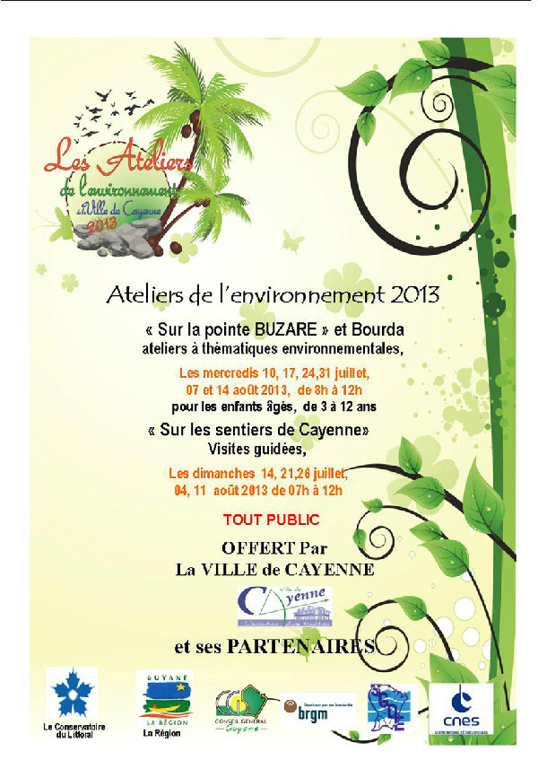 Atelier environnement 2013
