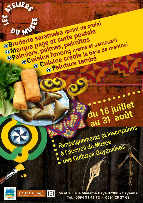 Ateliers du musée des cultures guyanaises