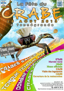 La fête du Crabe à Tonnégrande