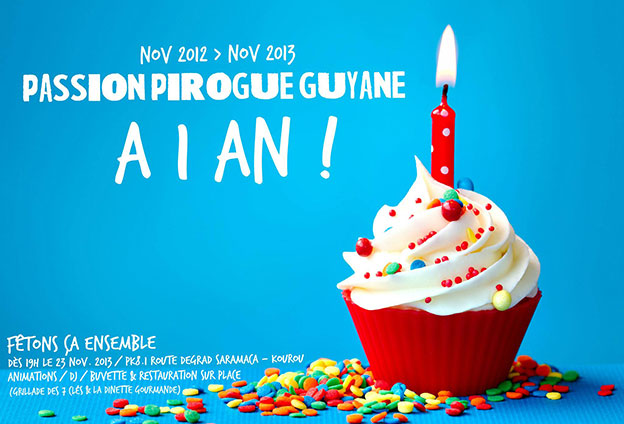 Passion Pirogue Guyane fête ses 1 an