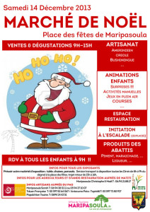 Marché de Noel à Maripasoula
