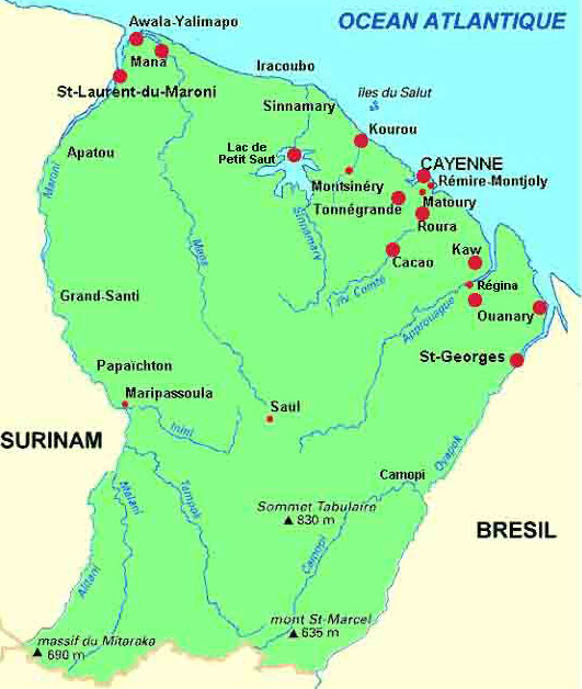 Lieux de travail des membres de la CGG