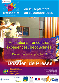 Cliquez pour télécharger le dossier de presse Fête de la Science 2014