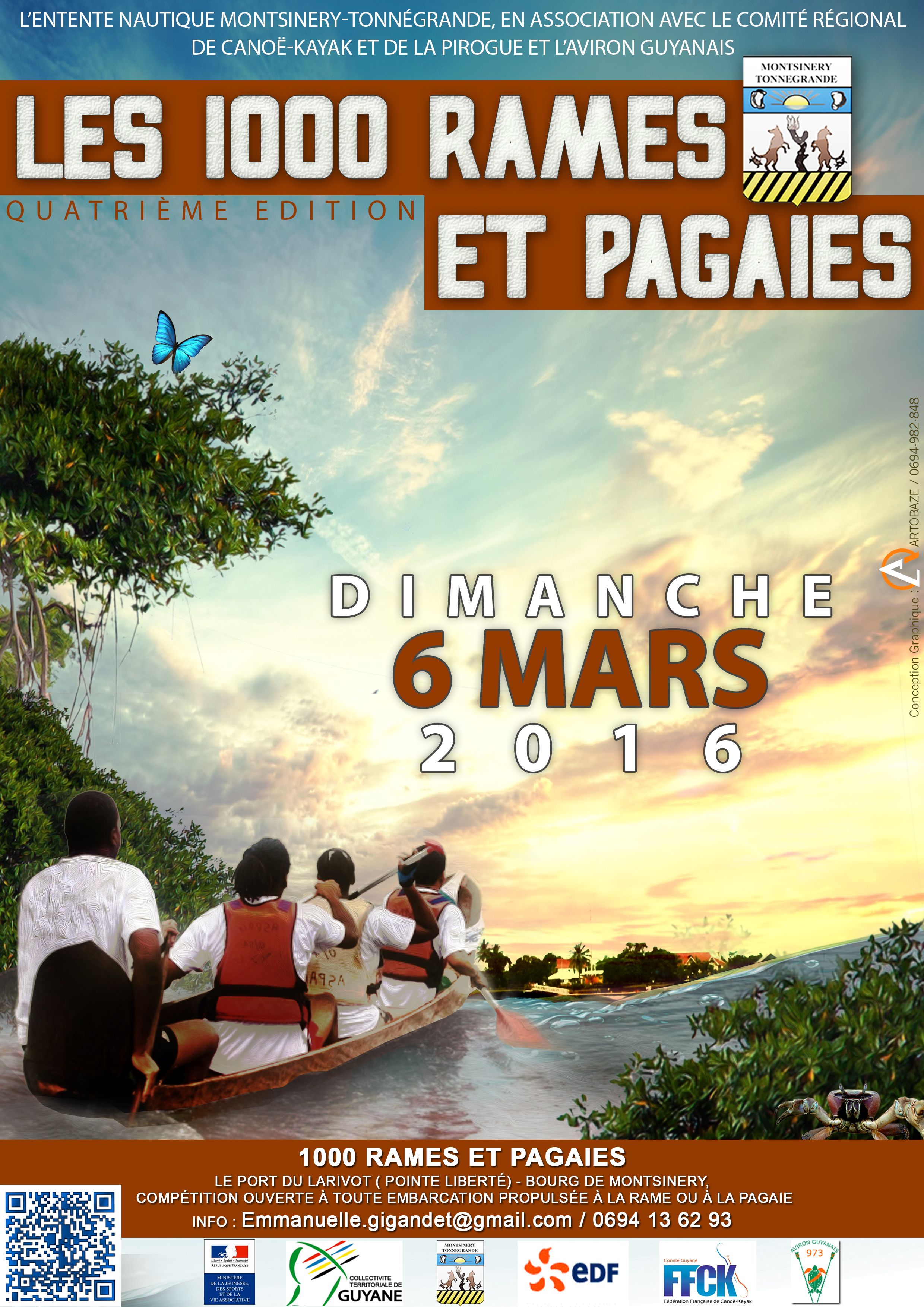 affiche officielle 1000R&P 2016